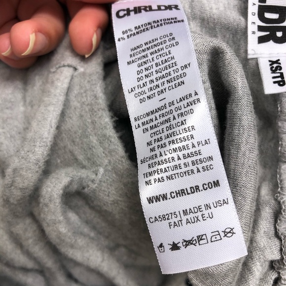 CHRLDR Grateful grey joggers - Picture 7 of 7